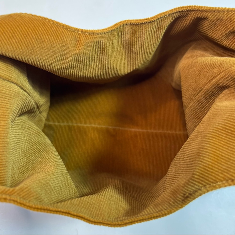 MERIT Cosmetics Signature Corduroy Caramel Color Makeup Bag - Picture 9 of 16